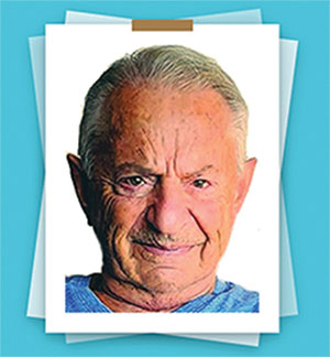 author's face